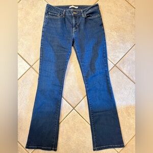 Levi's Darkwash Bootcut Jeans